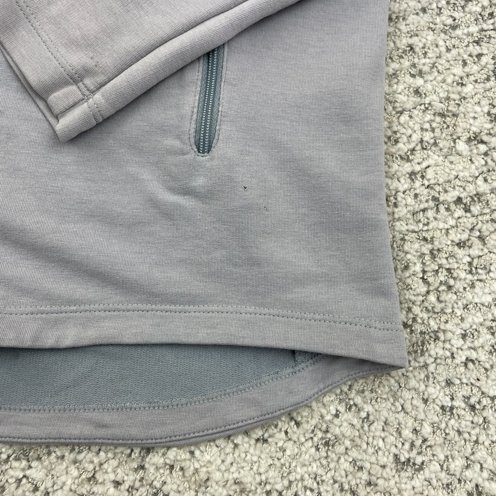 Nike Running Hoodie Mens Small Fanatic *STAINS* Dri Fit Jacket Orange Stretch - Picture 6 of 12